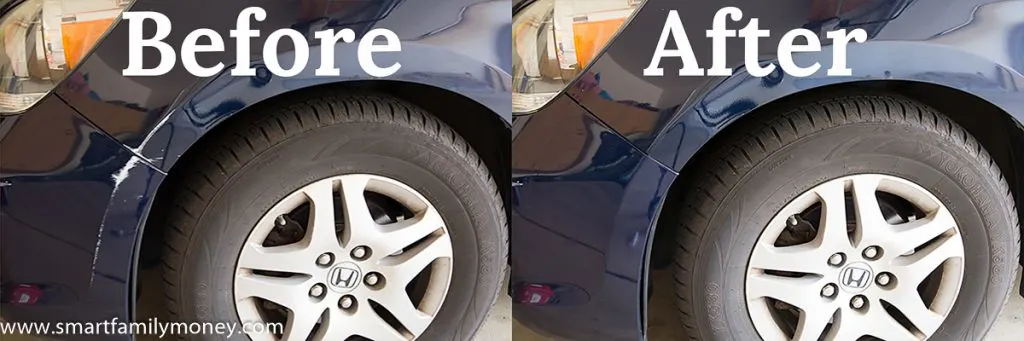 how to remove paint transfer from car uk